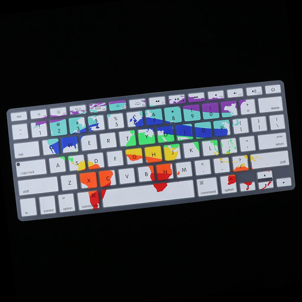 13 дюйм чехол для клавиатуры силиконовая кожа для MacBook Air 13 дюймов и MacBook Pro retina мягкая клавиатура наклейки клавиатура крышка протектор