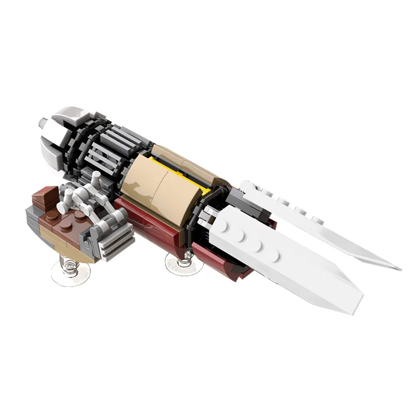 

MOC Star Space Plan Wars Swoop-Bike Diy Building Blocks Bricks 137 pcs Creative Star Series Wars Model For Children Toy Gifts
