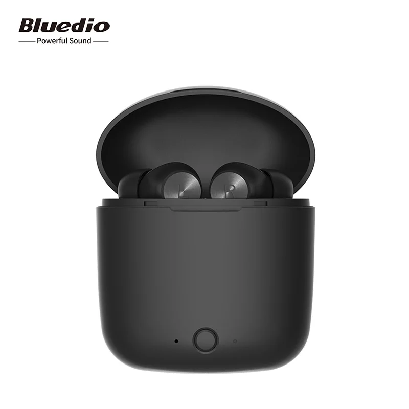 Bluedio Earphone TWS Wireless Bluetooth Headphone for Phone Stereo Sport Earbuds Headset Phone Music with Charging Box