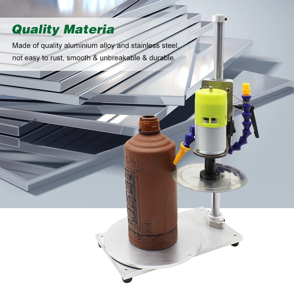 

Bottle Cutter Bottle Cutting Machine Glass Bottle Cutting Tool DIY Flowerpot Pen Holder Ornament Glass Cutter UK Plug