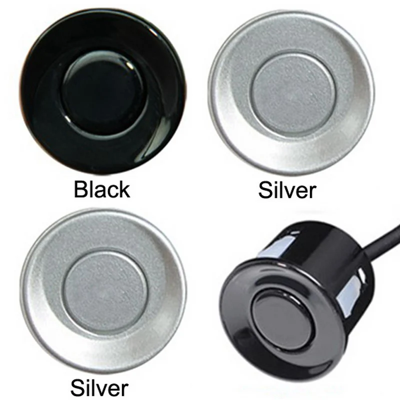 

Car LED Parking Sensor Kit 4 Sensors 22mm Backlight Display Reverse Backup Radar Monitor System 12V