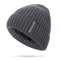 brand new men women thick warm beanies knit hat beanie skullies hats unisex wool ear protection cycling winter bonnet caps