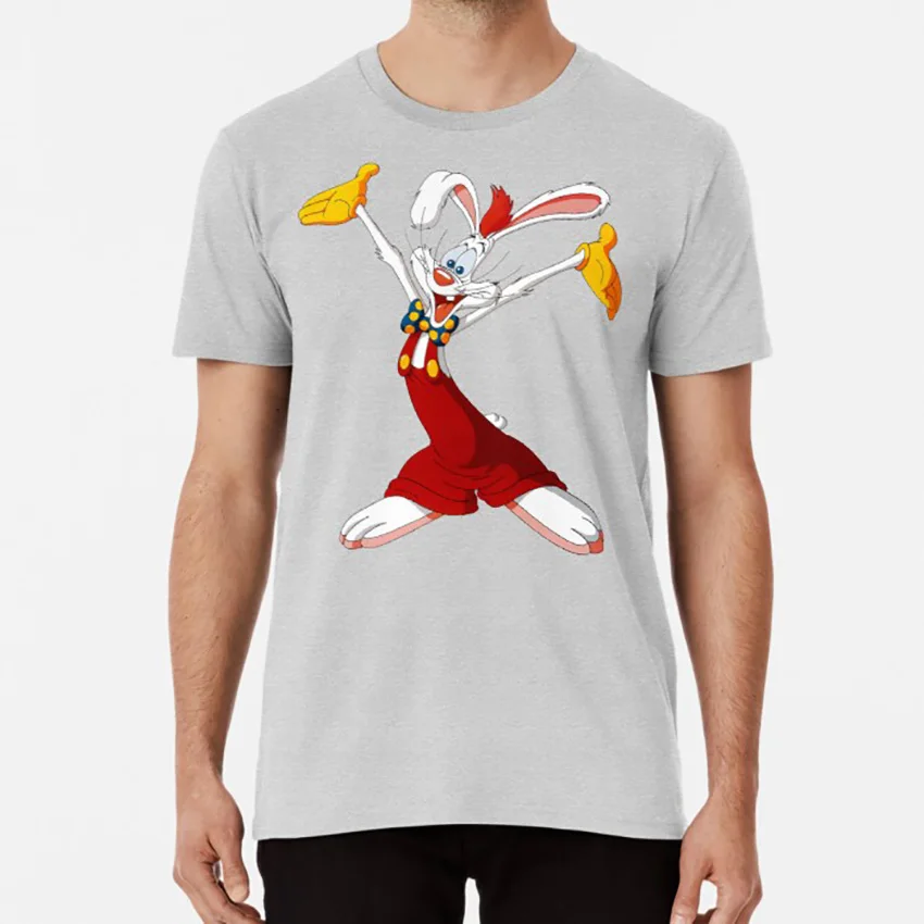 Футболка Роджер Кролик кролик фильмы старое белое погружение детектив