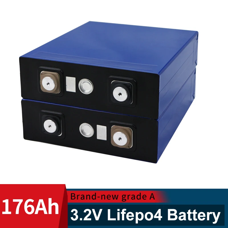 

PWOD 4-48 шт. 3,2 В Фирменная Новинка Lifepo4 176AH литий-железо-фосфатных аккумуляторов и Батарея формы сотовый обновления Солнечный Системы RV ЕС и США...