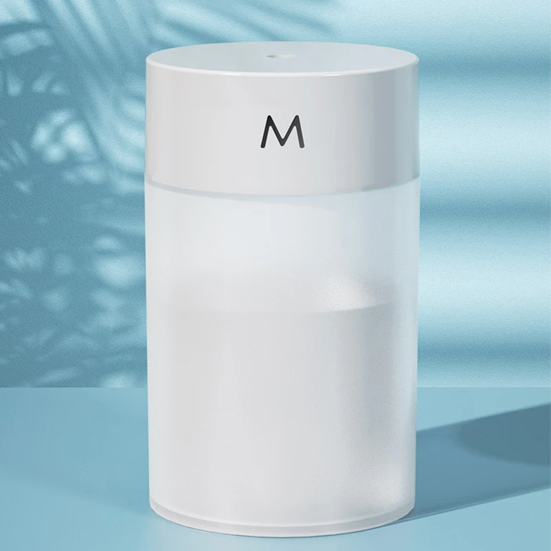 

Simple Humidifier 260ml USB Ultrasonic Air Humidificador Car Mist Maker Aroma Diffuser Umidificador with Atmosphere Light Home