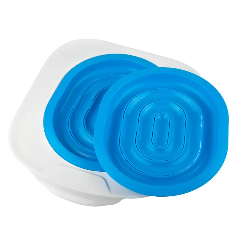 

Пластиковый Туалет для кошек 40*40*3,5 см, Обучающий набор для кошачьего туалета, коврик для кошачьего туалета, унитаз для чистки домашних живот...