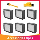 6 сменных фильтров для iRobot Roomba серии i, аксессуары для роботов-пылесосов серии E, запасные части для фильтров i7 + i7 E5 E6