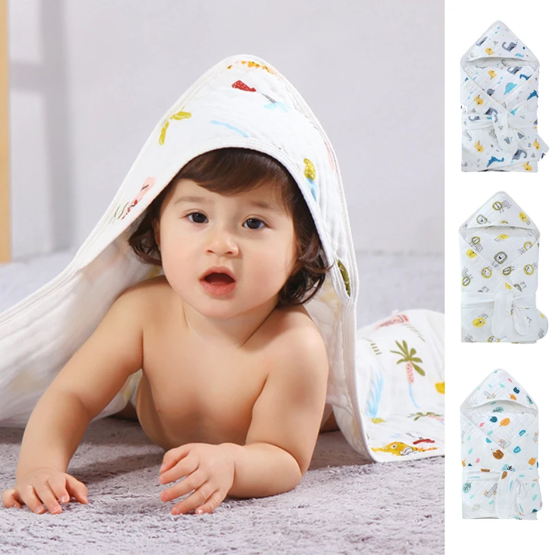 

New Arrival Bedding Baby Blankets Newborn Bath Towels Hooded Soft Blanket Infant Receiving Blankets Manta Bebe Recien Nacido