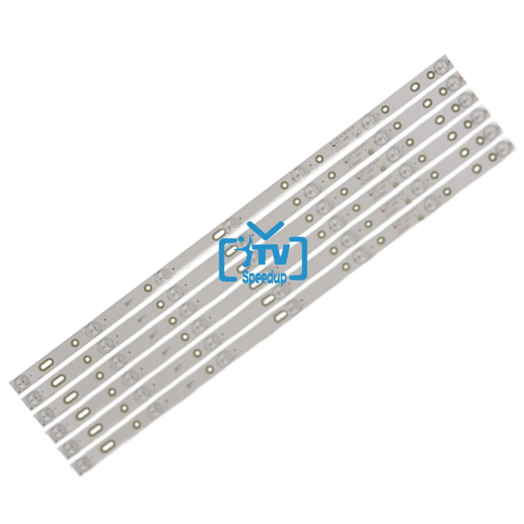 

6pcs 598mm LED Backlight strip 7 lamp For 32'' TV MS-L1225 V2 022-P1K3582A1 LED320E10 CX315DLEDM