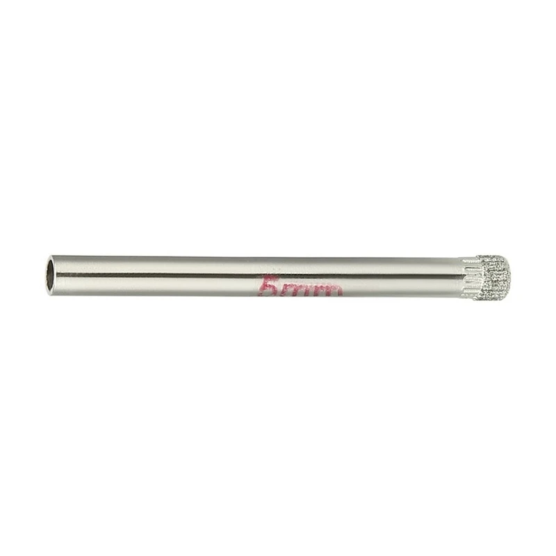 

10Pcs 5mm Diamond Grit Hole Saw Drill Bit for Tile Glass with 4PCS Single Pulley Block Small Pulley Roller
