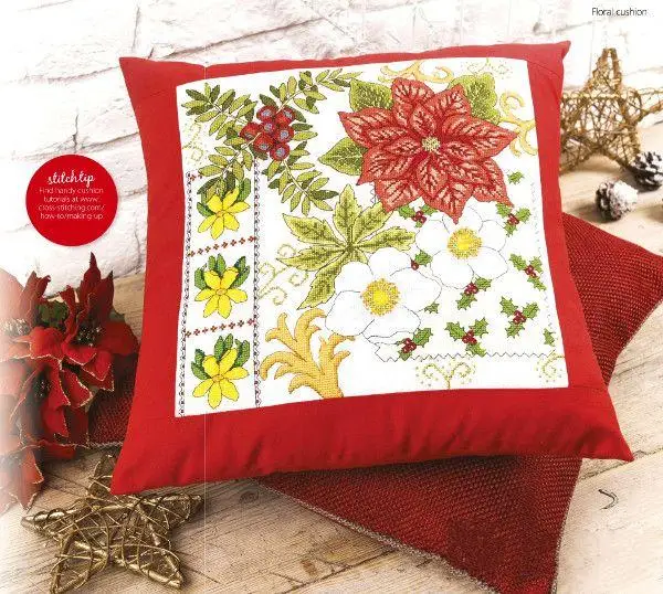 

Набор для вышивки крестиком 14 карат, Набор для вышивки крестиком «сделай сам», с цветами, цветущими зимой 40-40, 19-20