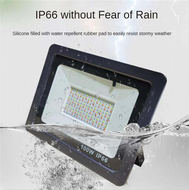 Светодиодный уличный водонепроницаемый RGB прожектор освещение для сада парка