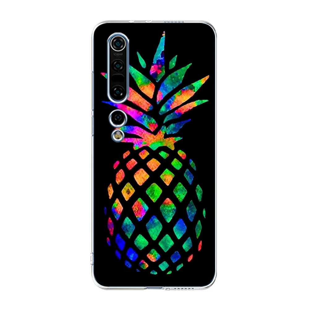 

Pineapple Case For Xiaomi Redmi Note 8T 9 8 7 Pro MI Note 10 9 10T 9T Pro SE A2 A3 Lite 6X F1 Poco X3 Soft TPU Phone Back Fundas