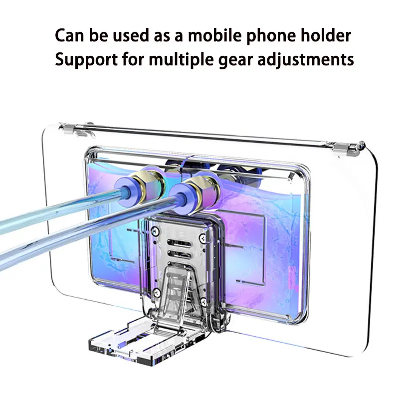 PUBG-almohadilla enfriadora de agua para tel&eacute;fono m&oacute;vil, radiador port&aacute;til, ventilador de refrigeraci&oacute;n para tel&eacute;fono inteligente Android y Iphone, nuevo-4