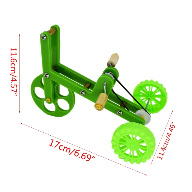 

Funny Parrot Mini Plastic Bike Toy Birds Training Plaything Parakeet Cockatiel Conure Educational Interactive Props