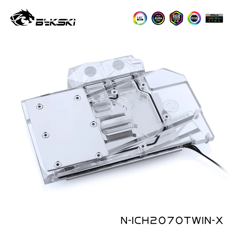 

Bykski GPU Water Block For INNO3D RTX 2070 TWIN X2 2060 Super Graphics Card Head Cooled ,VGA Cooler,N-ICH2070TWIN-X