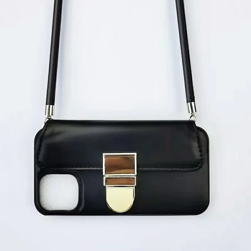 

Easterm Fashion Crossbody Purse Phone Case For iPhone X,XR,XS MAX 11,12 PRO Luxury Handbag Cell Cover