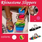 JAYCOSIN летние пляжные женские ботильоны с застежкой вокруг женские босоножки модная вилка Размеры одна линия Стразы с квадратным носком; Туфли на плоской подошве