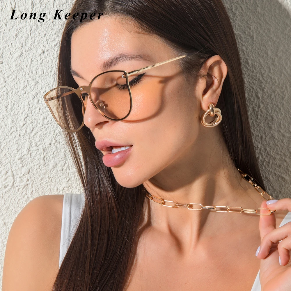 

2021 модные трендовые женские солнцезащитные очки кошачий Глаз Модные солнцезащитные очки Брендовые роскошные женские Оттенки UV400 женские о...