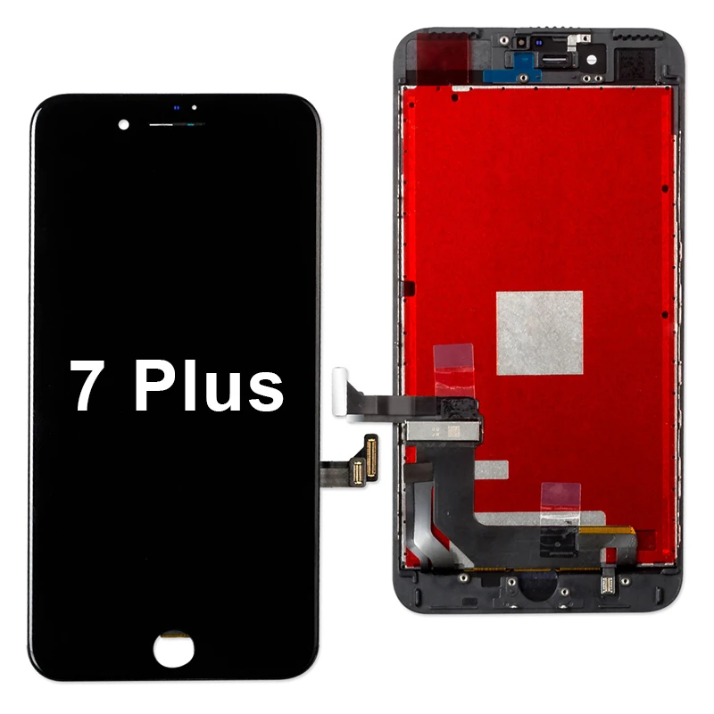 100 tested lcd display for iphone x xr xs max touch screen digitizer assembly phone screens replacement for iphone 7 plus free global shipping