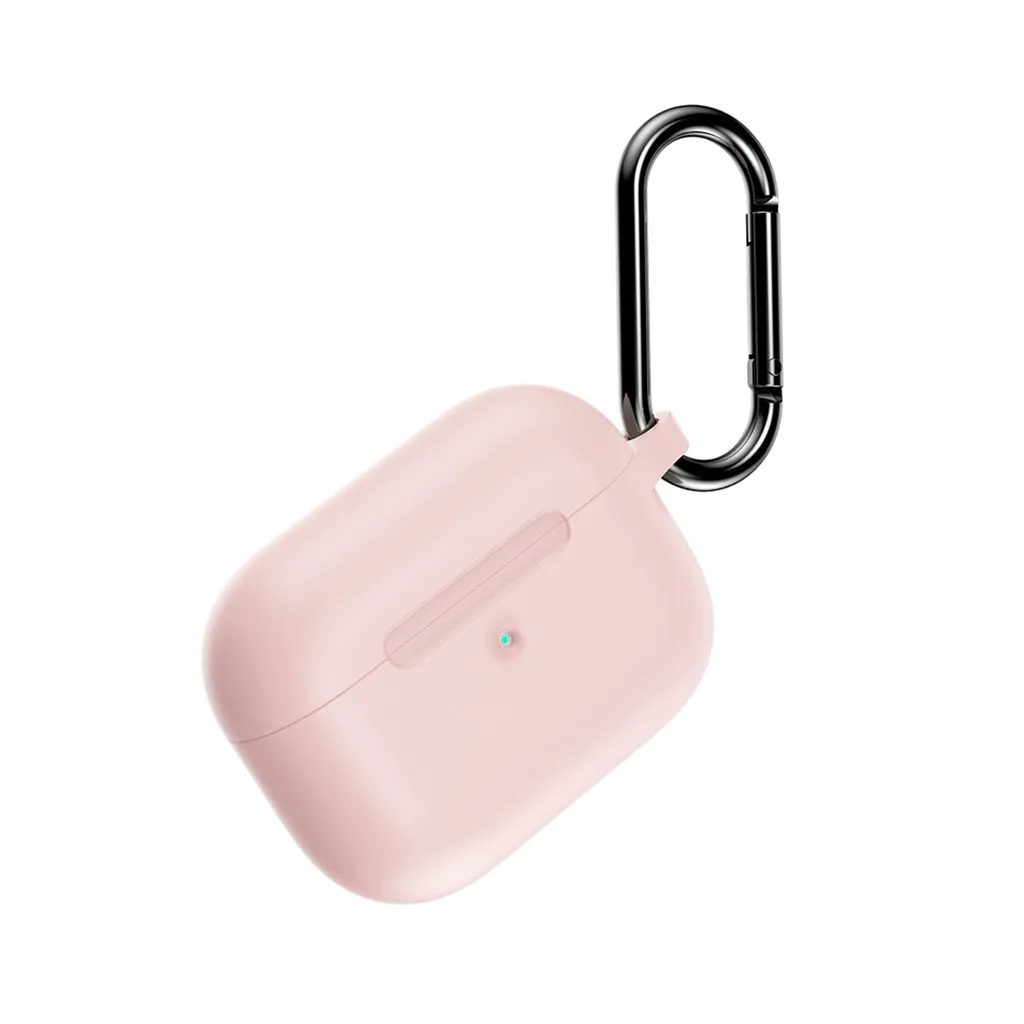 Беспроводной зарядный футляр для AirPods Pro 2019 силиконовый чехол с защитой от