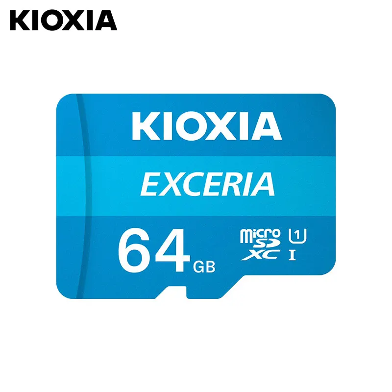 10Pcs/lot Formerly Toshiba Kioxia 64G microSD Exceria Flash Memory Card U1 R100 C10 Full HD High Read Speed 100MB/s TF card enlarge