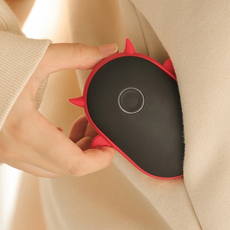 

Portable Multifunction Little Devil Electric Hand Warmer USB Charging Power Warm