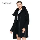 Куртка женская зимняя GASMAN 2021, толстая, пуховая, средней длины, с капюшоном, 007