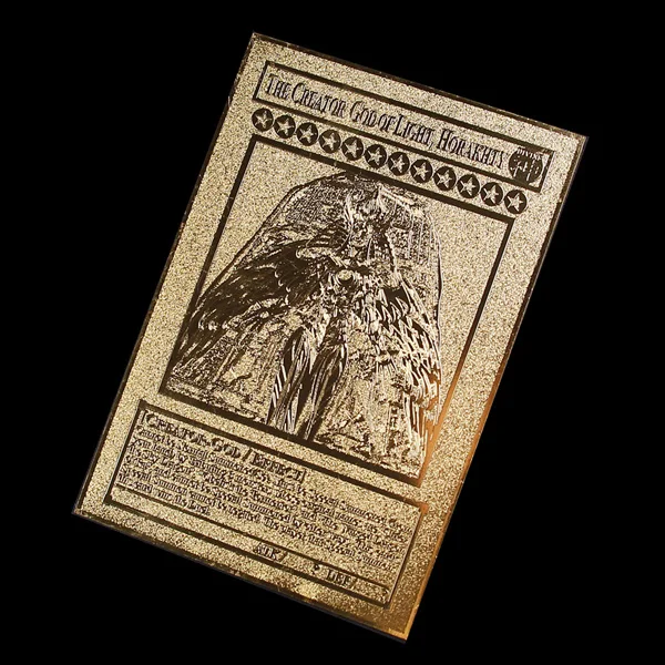 YU GI OH металлическая карта местные японские голубые глаза конечная Бог дракона света создание Полное издание коллекция карты детские игрушки подарок - Цвет: GZCZS-Y