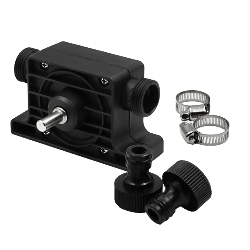 8 мм хвостовик пластиковый самовсасывающий водяной сверлильный насос с