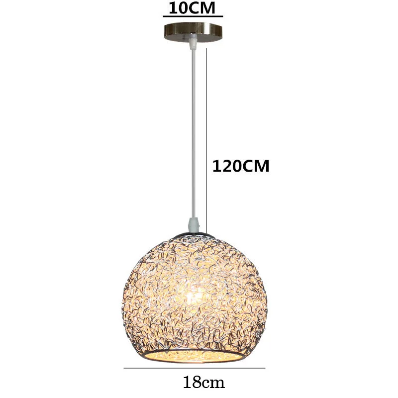 Modern Pendant Lights Colors Industrial Lamp Ball Led Hanging Living Room Dining E27 Through-Carved Light Fixture | Лампы и освещение