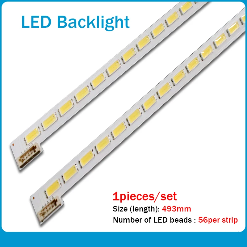 493mm LED Backlight Lamp strip For STS400A64 LJ64-03514A 2012SGS40 7030L 56 REV 1.0 High LJ64-03501A STS400A75 40-LEFT