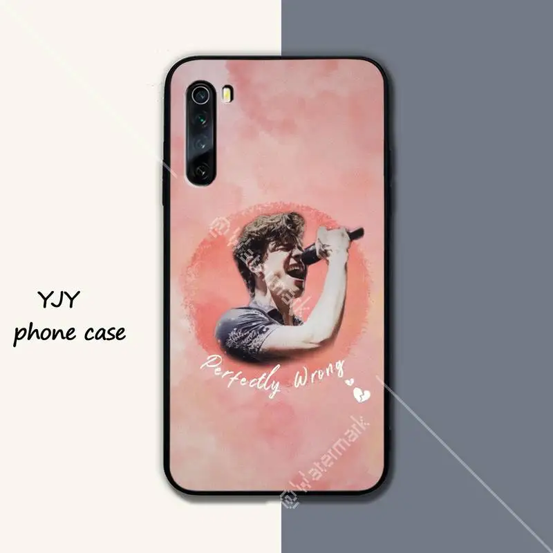 Черный мягкий чехол Yinuoda Shawn Mendes для телефона xiaomi redmi 4X 5 plus 6 6A 7 7A 8 8A 9 note 4 T pro max funda |