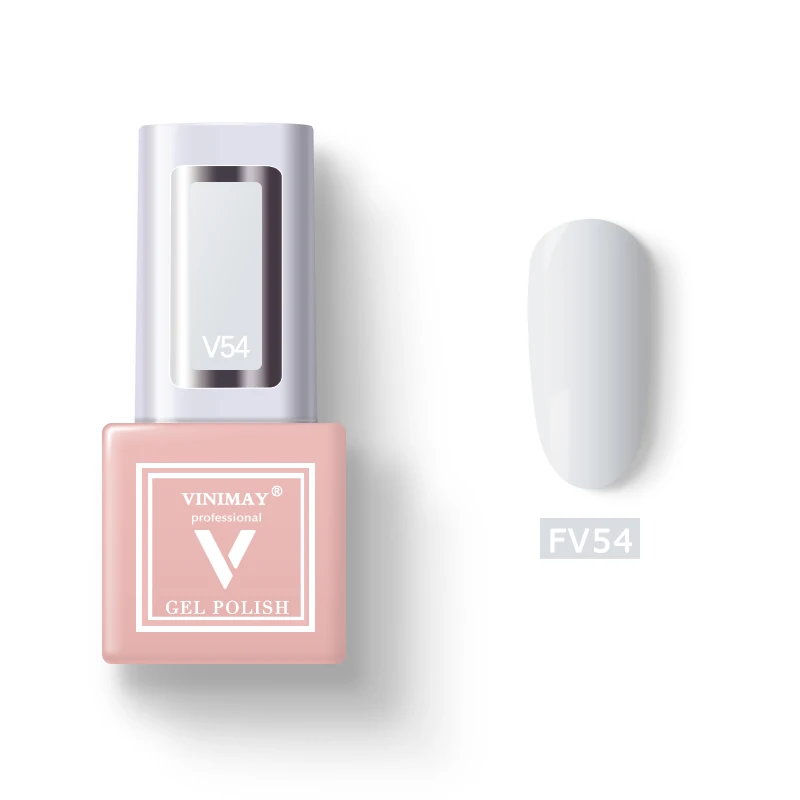 FV54 VINIMAY 60 Цветной Гель-лак для ногтей vernis полуперманентный УФ-гель лак-праймер впитывающий Гель-лак для ногтей Полировочный Гель для маникюра - Цвет: FV54