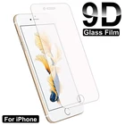 Защитное стекло 9D для iPhone 7866S Plus, прозрачная стеклянная пленка для экрана iPhone 5, 5C, 5S SE 2020, пленка из закаленного стекла
