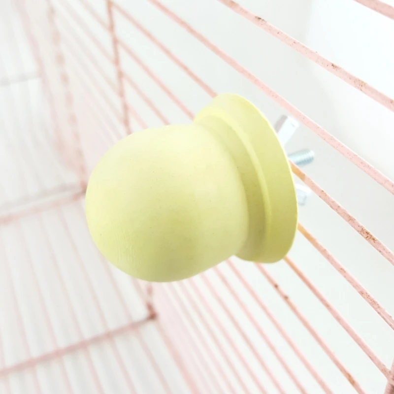 

Pet Puppy Teeth Grinding Stone Training Chewing Toys Reusable Round With Calcium