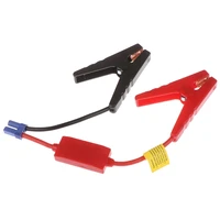 car emergency start cable with ec5 plug connector emergency battery jump cable alligator clamps clip 12v for car trucks jumper