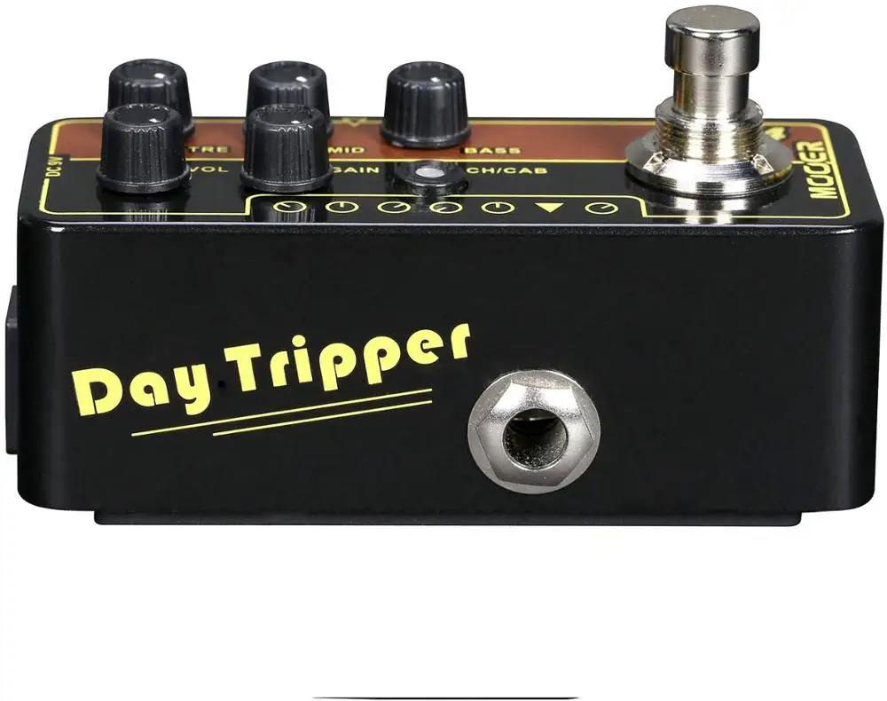 Mooer аудио M004 day tripper микро педаль предусилителя цельного куска эффектор|Детали и
