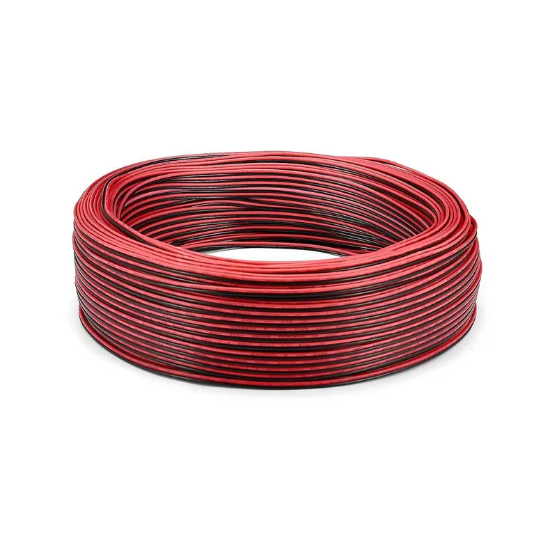 Панели солнечные 2 контактный кабель 50 м 18AWG 0 75 кв. mm2 2pin Луженая Медь
