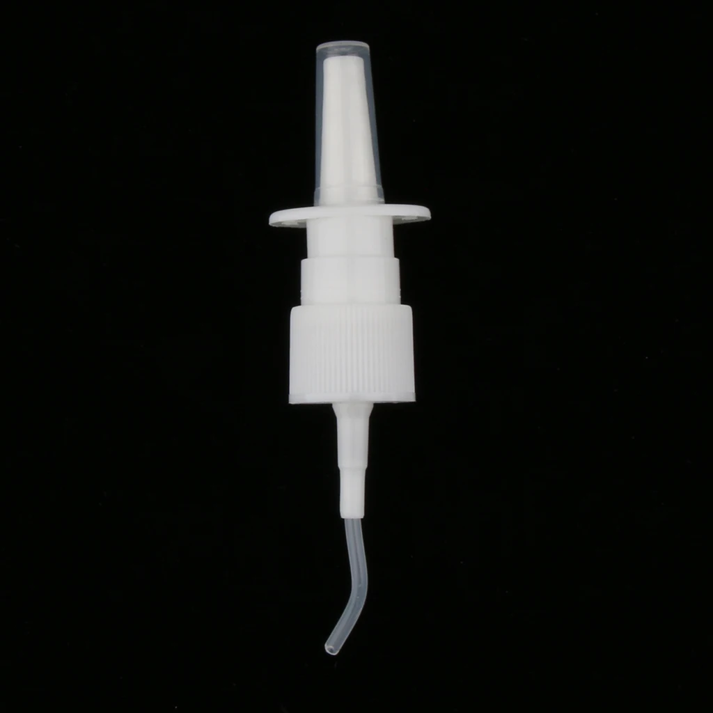 Пустая бутылочка для Назального спрея пустая из янтарного стекла с мелким