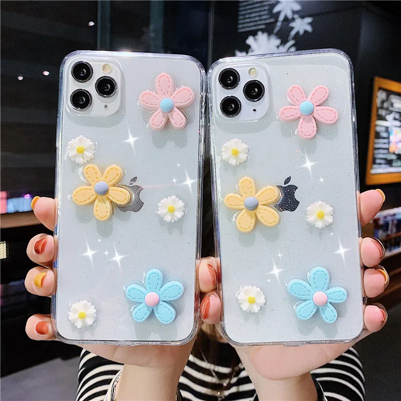 Свежий цветок мобильный телефон чехол для iphone 11 7 8 6 x xr pro max xs силиконовый