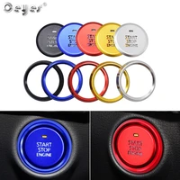 for mazda 3 axela 2020 car engine push start stop ignition button ring cover cap interior accessories auto styling stickers case