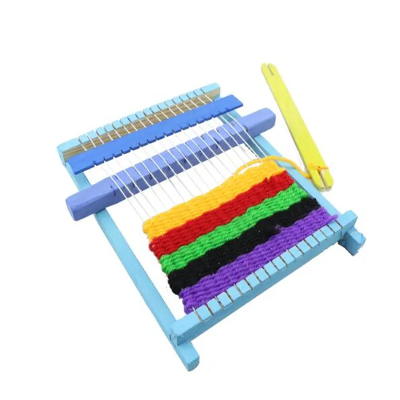 Деревянный Ткацкий станок ручной работы волнистый ткацкий игрушечные модели