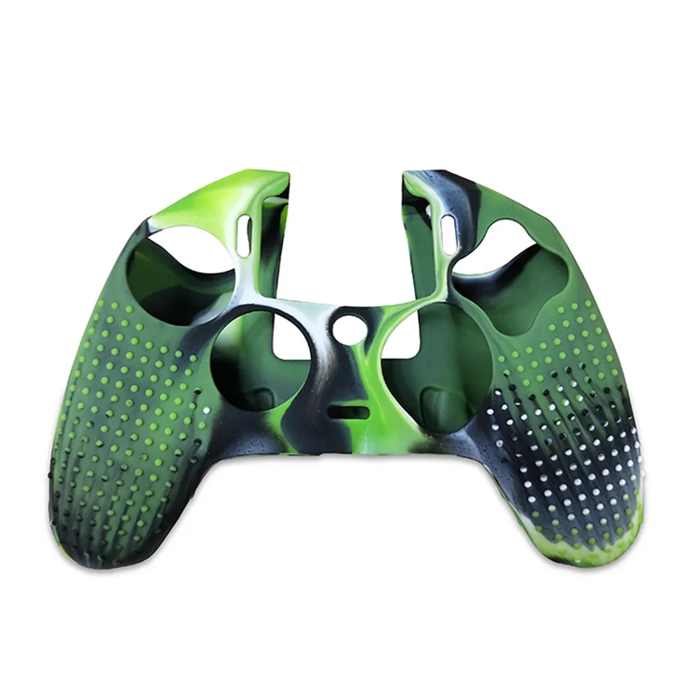 

1PC Silicone Protective Game Grip Cover Antiskid Gamepad Case Compatible for PS4 Nacon2 (Random Color)