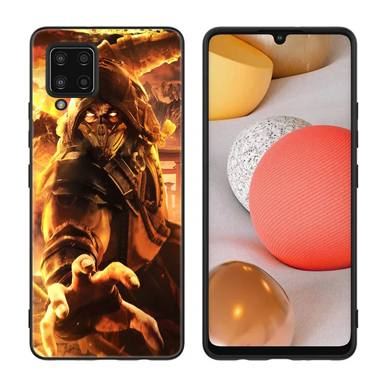 Mortal Kombat Phone Case For Samsung Galaxy A12 A02S A22 A32 A52 A72 A71 A51 A41 A31 A21 A11 A50 A70 A10S A20S Black Soft Cover