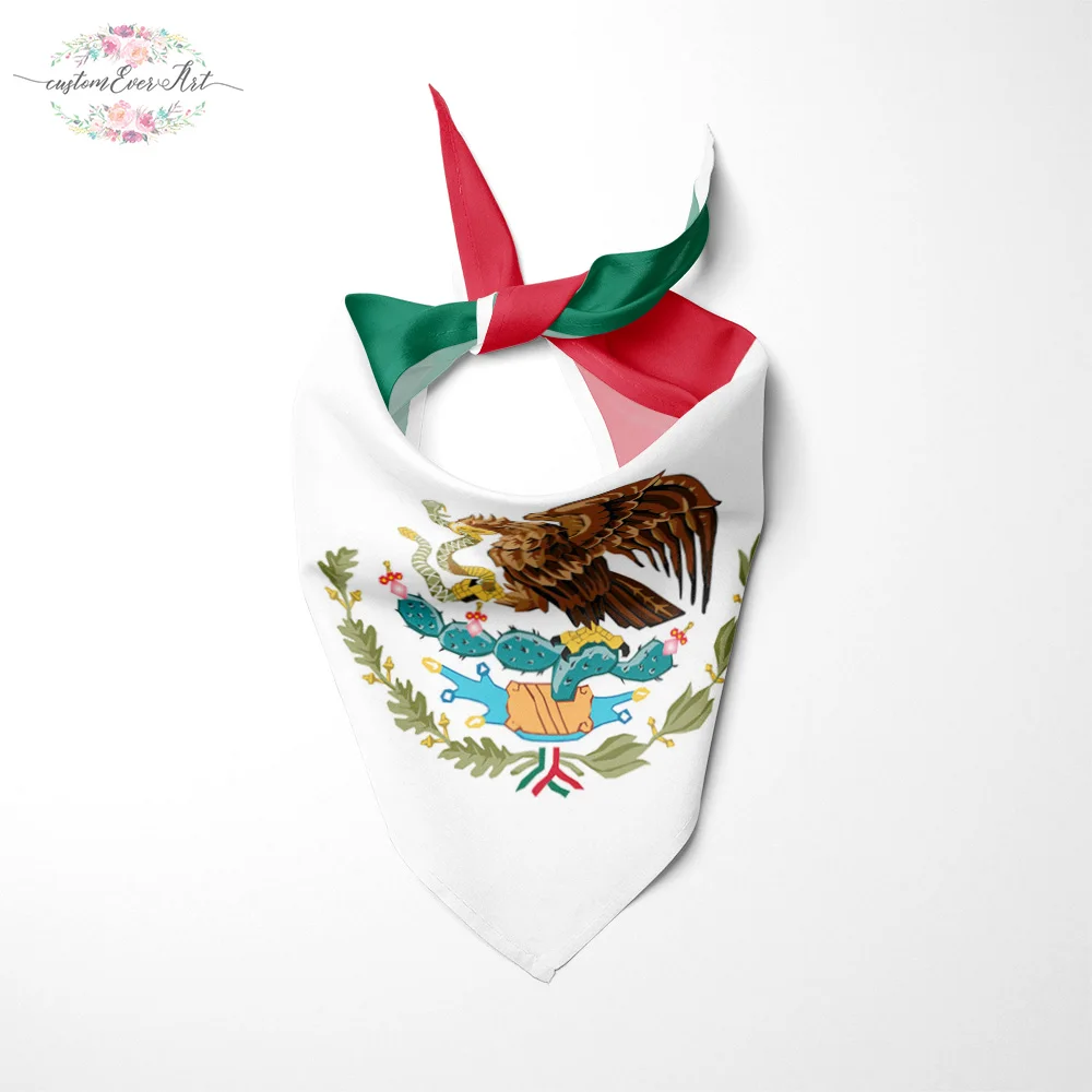 Мексиканский Флаг собаки бандана Большие Ошейники для шарф животных собака