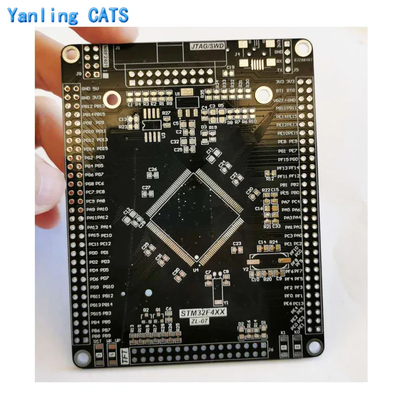 Пустая макетная плата STM32F4 для самостоятельной сварки Arm Cortex M4 MCU STM32F407ZEZGT6 STM32F417ZEZGT6