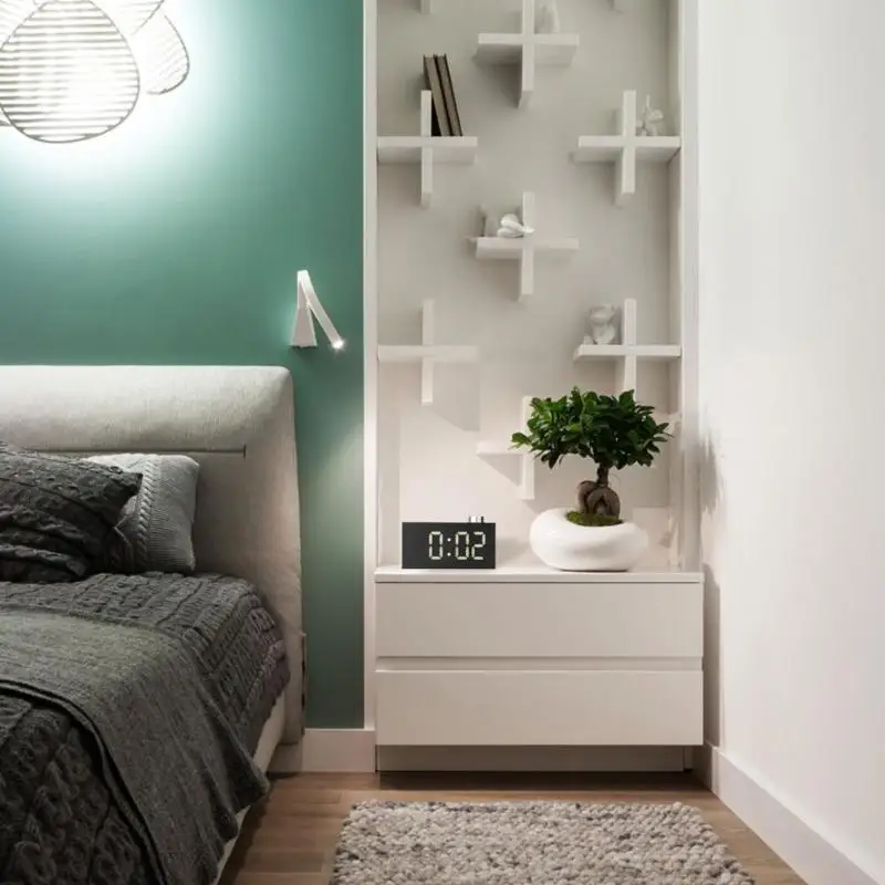 Горячая Распродажа модные светодиодные будильники цифровые часы с деревянной