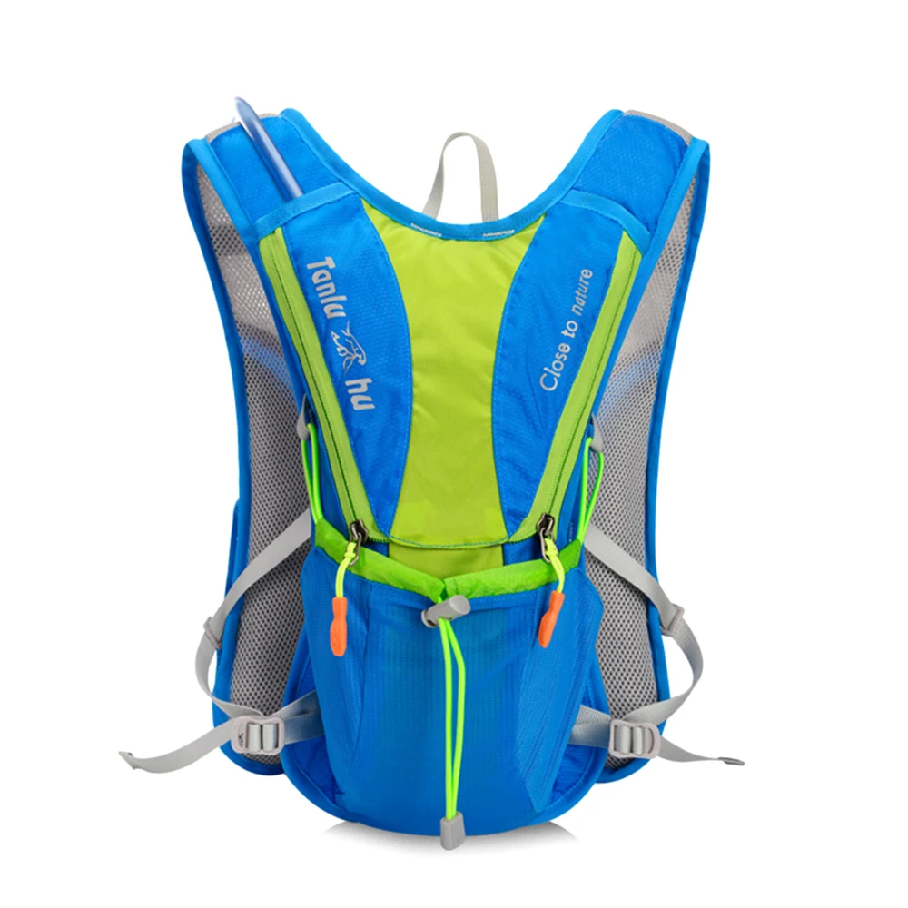 

Tanluhu Outdoor Marathon Backpack Ultralight Running Cycling Hiking Hydration Pack Vest Bag For Water Bag Bladder Bottle