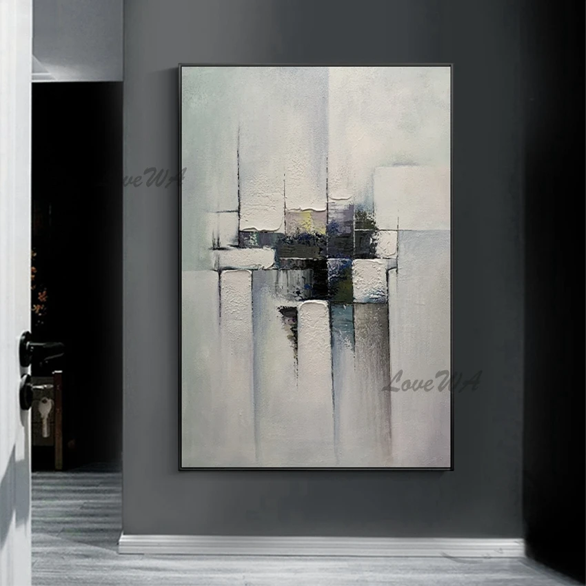 

Decoration Artwork Light Color Abstract Painting Modern Home Good Wall Art Canvas Painting New Large Lliving Room Wall Picture